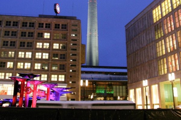 Berlino - Torre della televisione di Alexanderplatz
